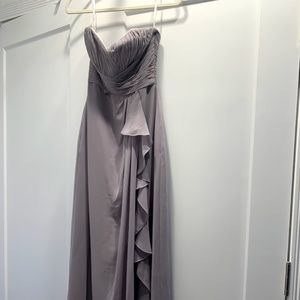 Trudy Bridesmaid dress sz 4 lavender/silver